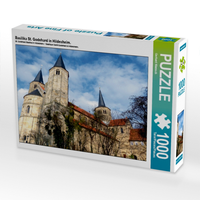 Basilika St. Godehard in Hildesheim. (Puzzle)