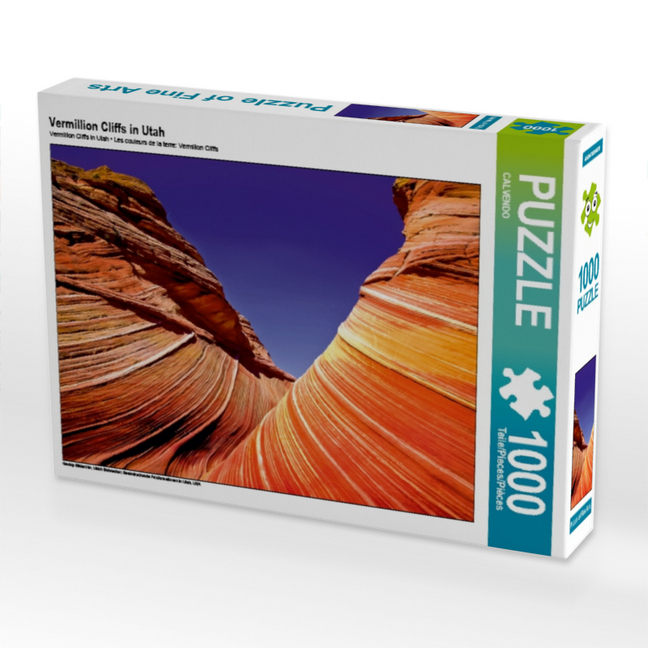 Vermillion Cliffs in Utah (Puzzle)