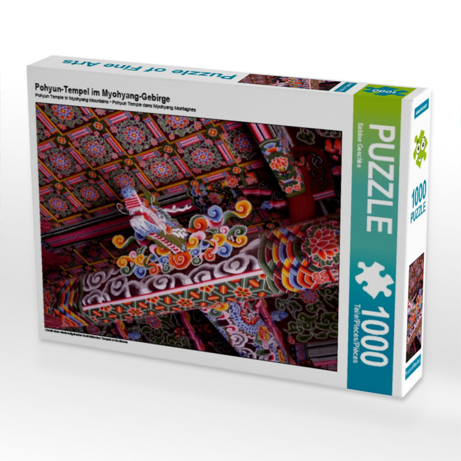 Pohyun-Tempel im Myohyang-Gebirge (Puzzle)