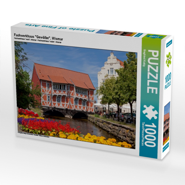 Fachwerkhaus "Gewölbe", Wismar (Puzzle)