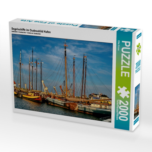 Segelschiffe im Oudeschild Hafen (Puzzle)