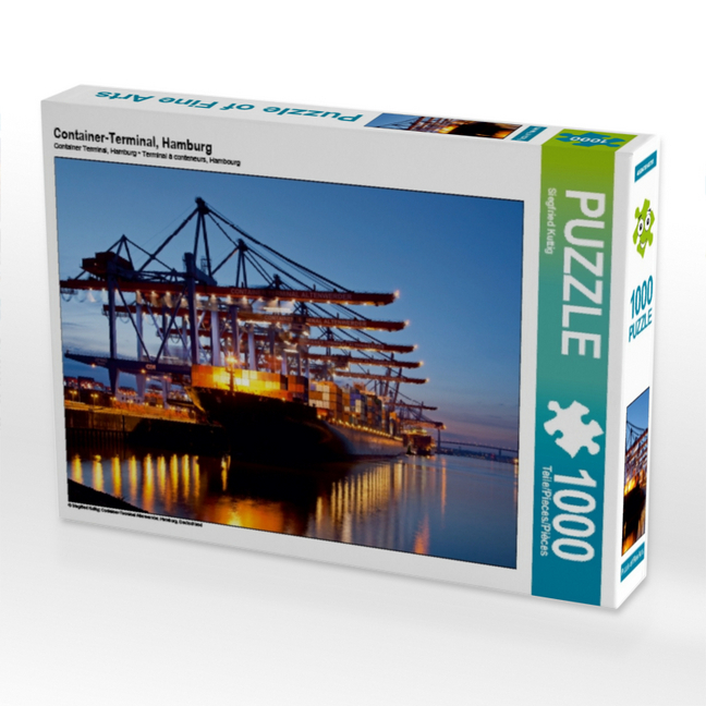 Container-Terminal, Hamburg (Puzzle)