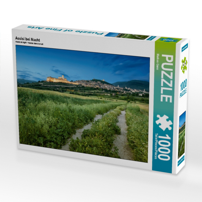 Assisi bei Nacht (Puzzle)