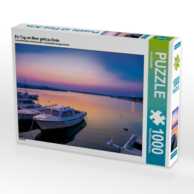 Ein Tag am Meer geht zu Ende (Puzzle)