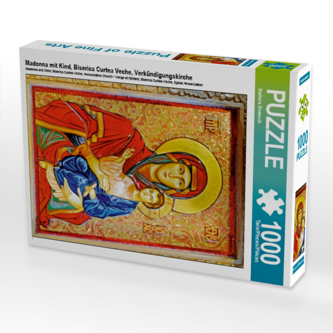 Madonna mit Kind, Biserica Curtea Veche, Verkündigungskirche (Puzzle)