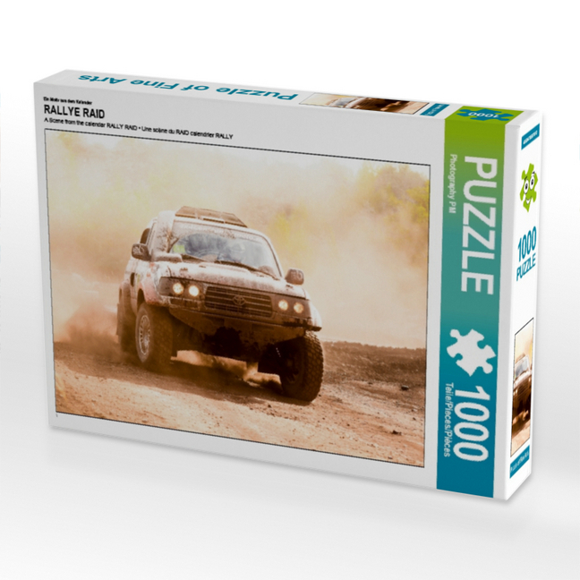 Toyota HDJ 80 Rallye Raid, 1000 Teile