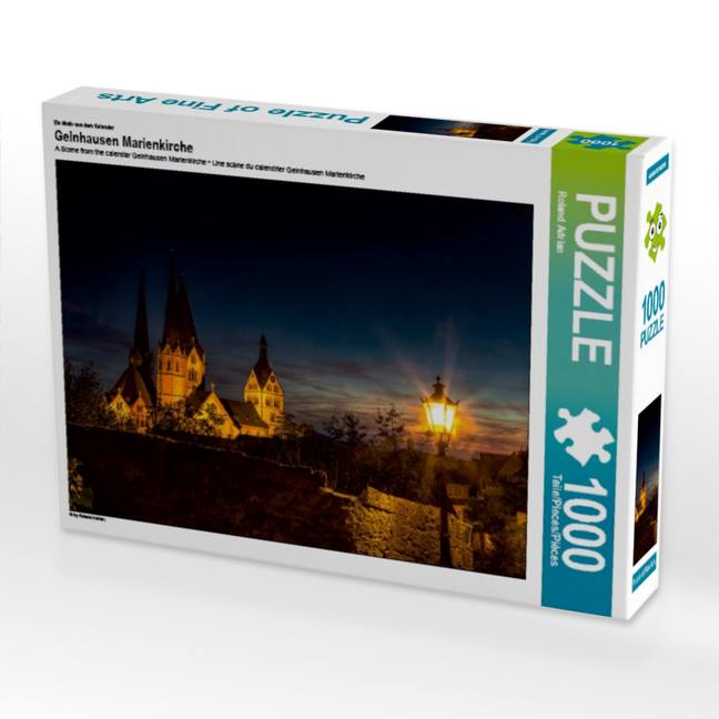 Ein Motiv aus dem Kalender Gelnhausen Marienkirche (Puzzle)