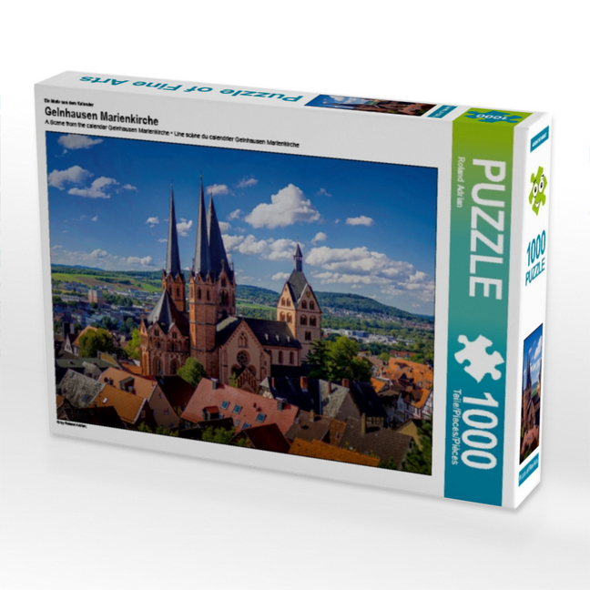 Ein Motiv aus dem Kalender Gelnhausen Marienkirche (Puzzle)