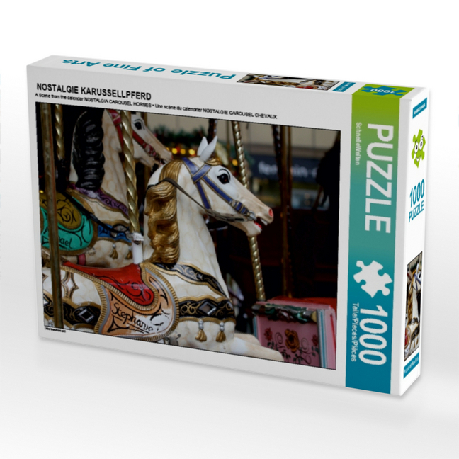 NOSTALGIE KARUSSELLPFERD (Puzzle)