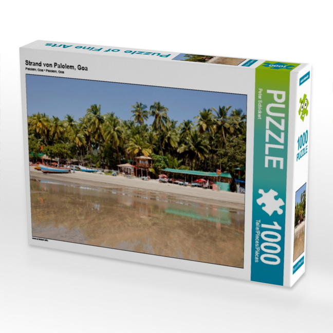 Strand von Palolem, Goa (Puzzle)