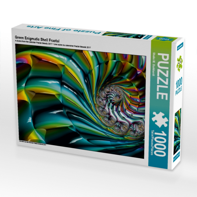 Green Enigmatic Shell Fractal (Puzzle)