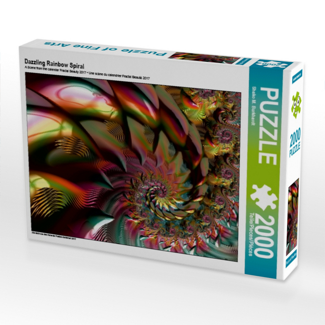Dazzling Rainbow Spiral (Puzzle)