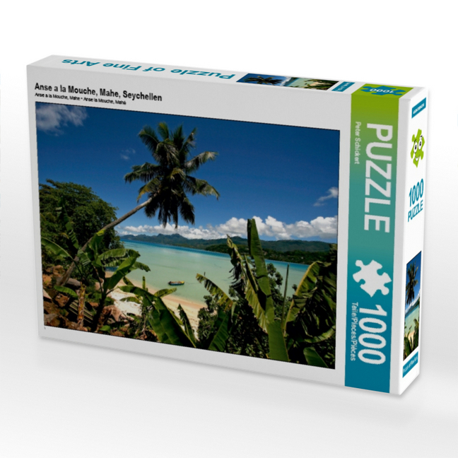 Anse a la Mouche, Mahe, Seychellen (Puzzle)