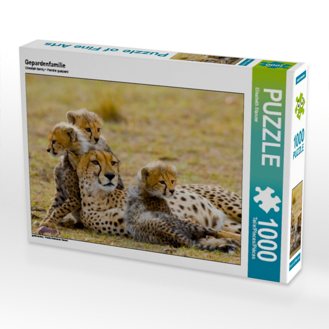 Gepardenfamilie (Puzzle)
