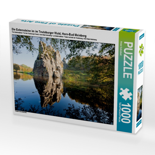 Die Externsteine im im Teutoburger Wald, Horn-Bad Meinberg (Puzzle)
