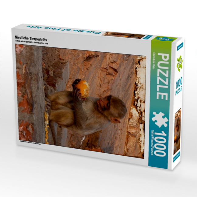 Niedliche Tierporträts (Puzzle)