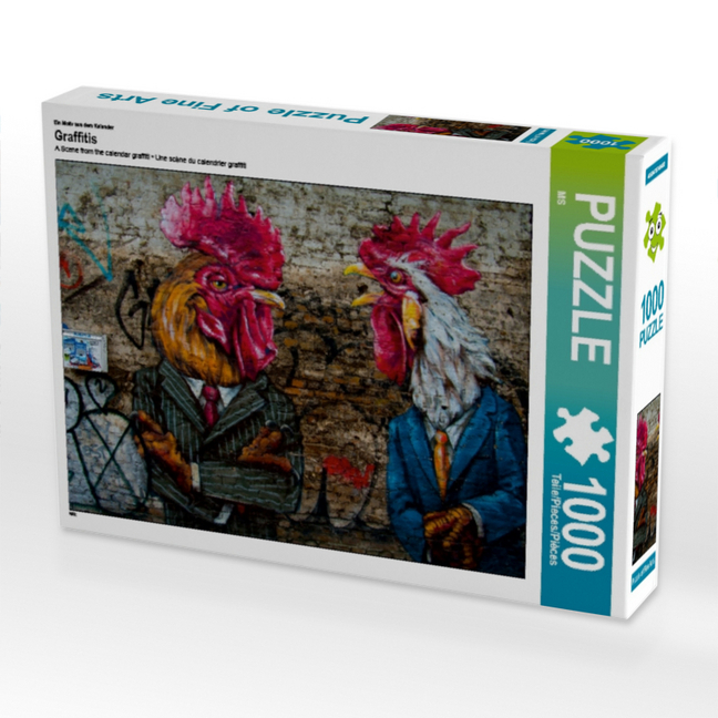 Ein Motiv aus dem Kalender Graffitis (Puzzle)