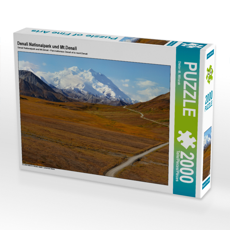 Denali Nationalpark und Mt.Denali (Puzzle)