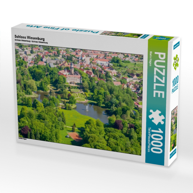 Schloss Wiesenburg (Luftbildaufnahme), 1000 Teile