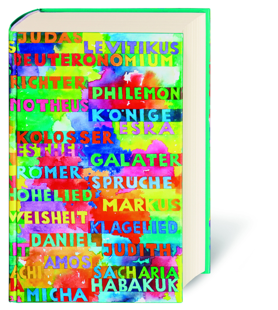Zürcher Bibel, Kunstbibel mit 26 Schriftbildern von Samuel Buri