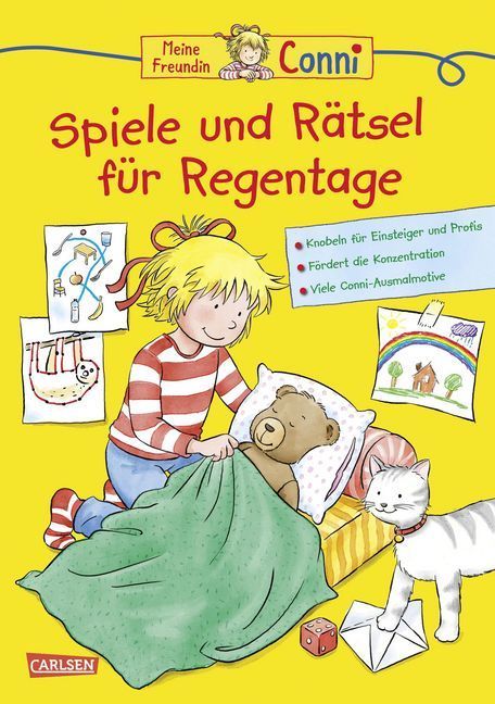 Conni Gelbe Reihe (Beschäftigungsbuch): Spiele und Rätsel für Regentage