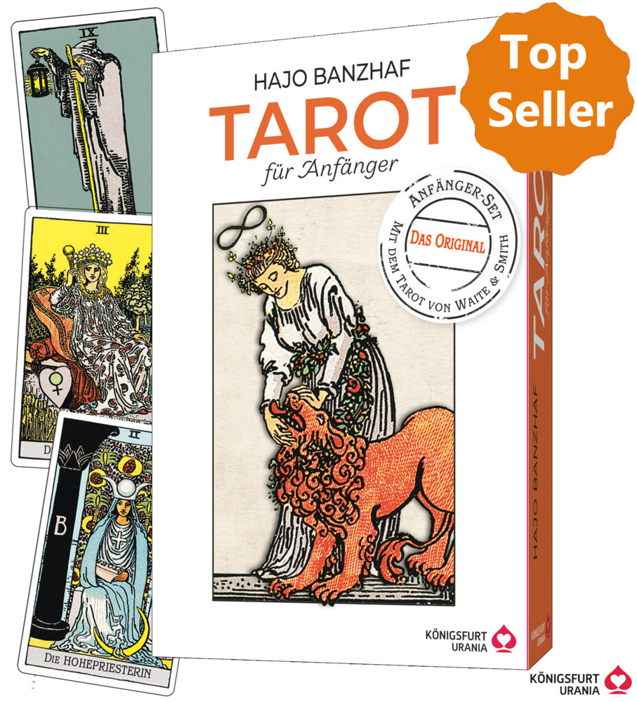 Tarot für Anfänger, m. Rider/Waite-Tarotkarten