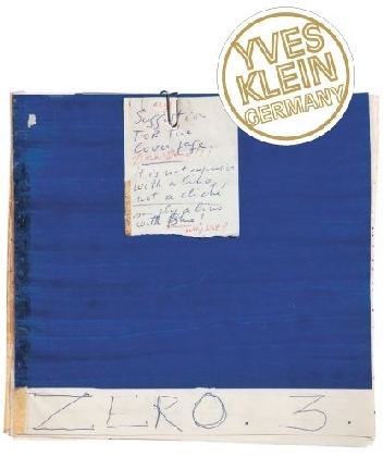 Yves Klein. Germany