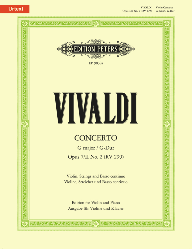 Concerto in G Op.7 Book 2 No. 2, RV 299