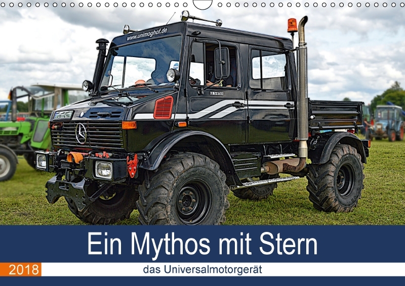 Ein Mythos mit Stern - das Universalmotorgerät (Wandkalender 2018 DIN A3 quer)