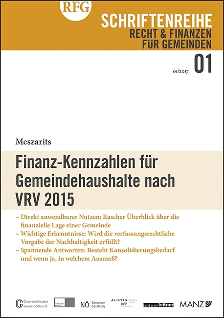 Finanz-Kennzahlen für Gemeindehaushalte nach VRV 2015