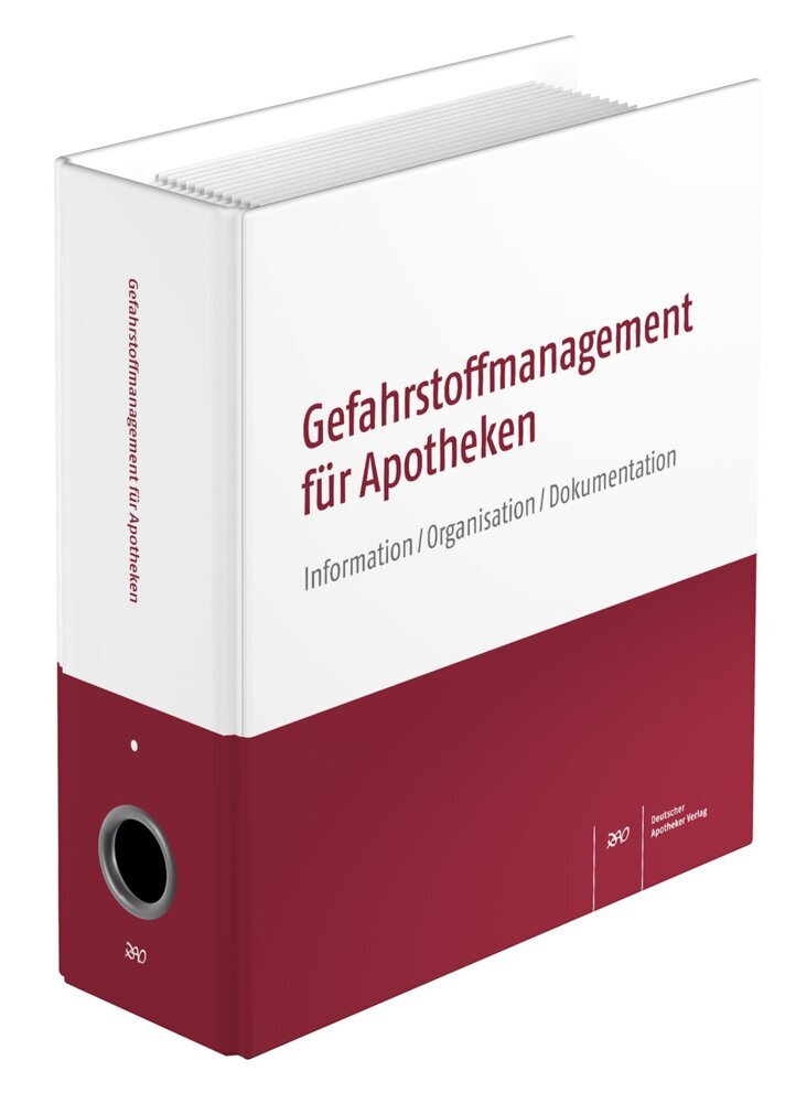 Gefahrstoffmanagement für Apotheken, in Ordner zur Fortsetzung