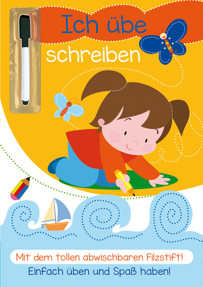Ich übe schreiben