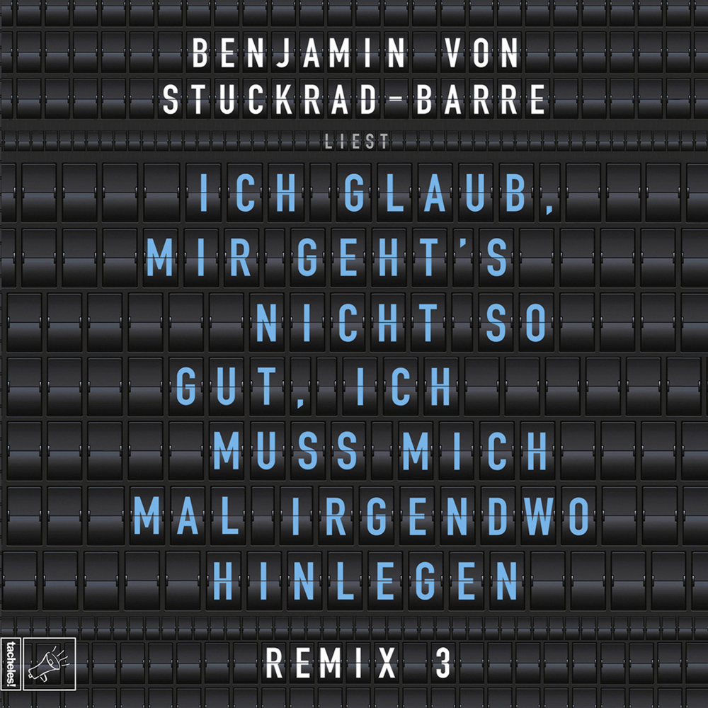Ich glaub, mir geht's nicht so gut, ich muss mich mal irgendwo hinlegen, 5 Audio-CD