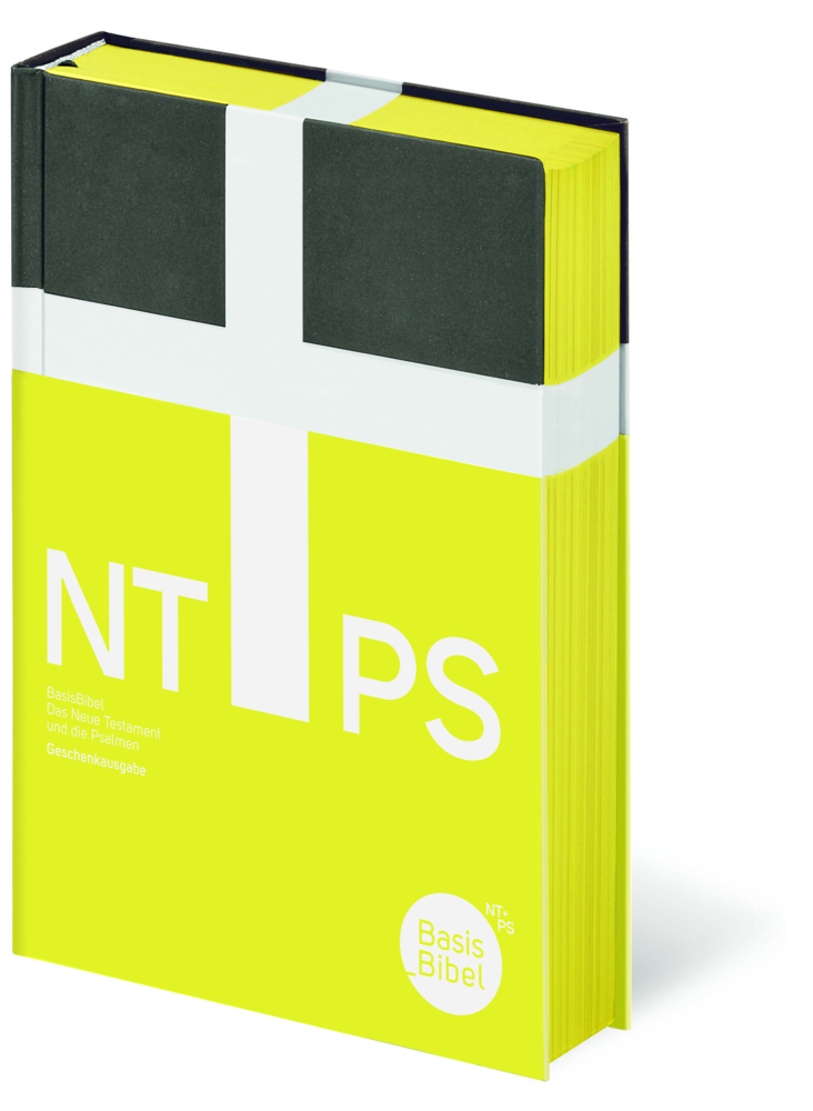 BasisBibel - NT + PS - Das Neue Testament und die Psalmen (Anthrazit/Gelb)