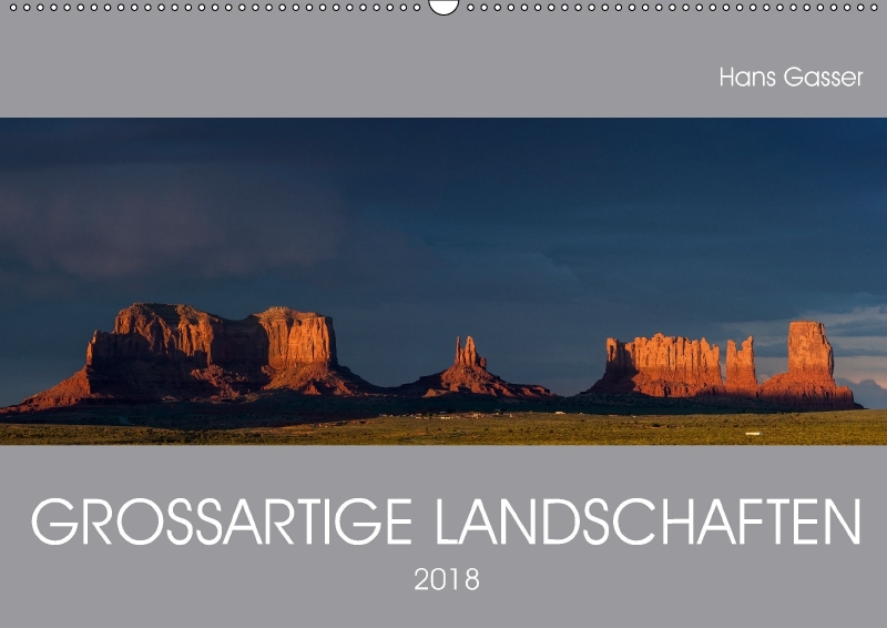 GROSSARTIGE LANDSCHAFTEN (Wandkalender 2018 DIN A2 quer)