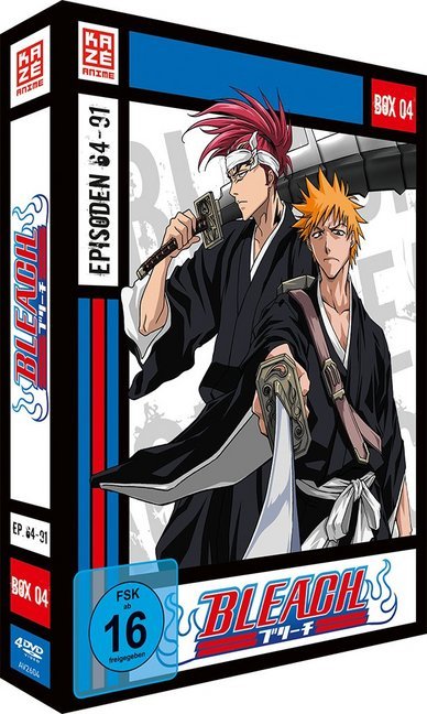 Bleach TV Serie - DVD Box 4 (Episoden 64-91) (4 DVDs)