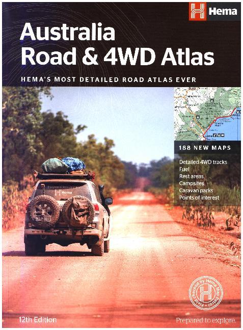 Australia Road & 4WD Atlas (perfect bound)