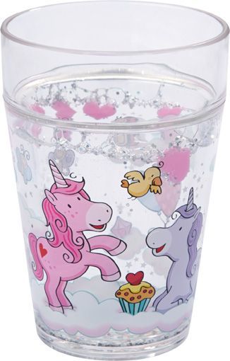 HABA Glitzerbecher Einhorn Glitze