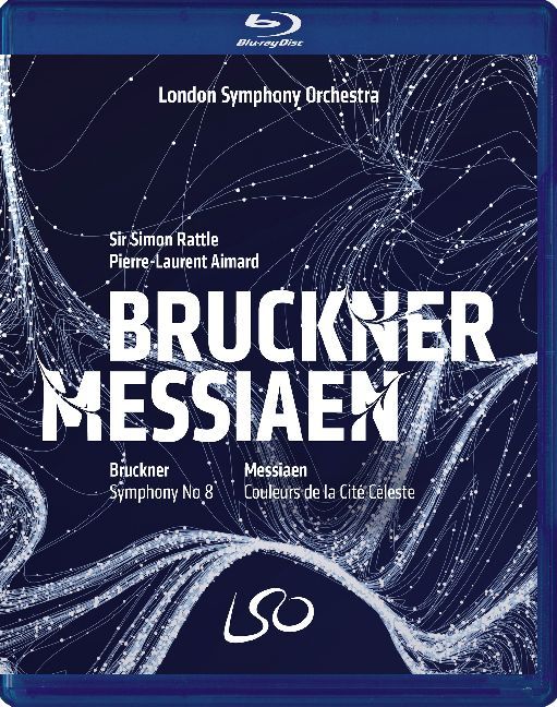 Bruckner: Symphony No.8 / Messiaen: Couleurs de la Cité Céléste, 1 Blu-ray + 1 DVD