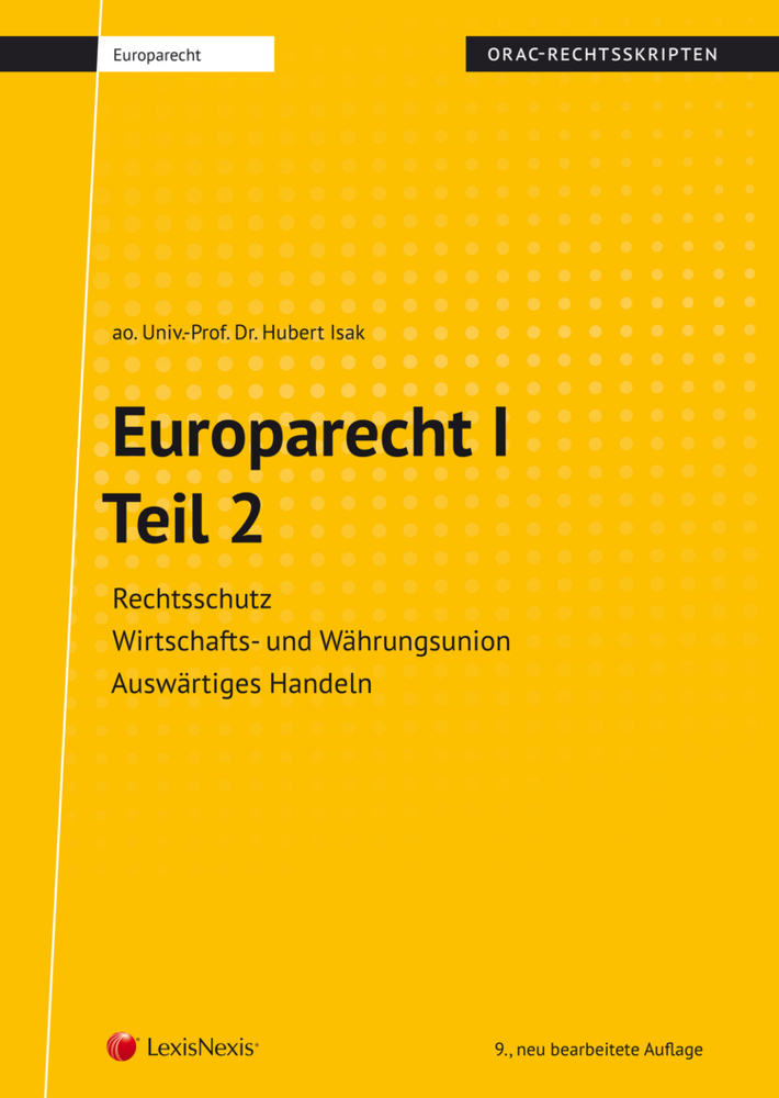 Europarecht I - Teil 2 (Skriptum)