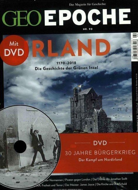GEO Epoche (mit DVD) / GEO Epoche mit DVD 90/2018 - Irland