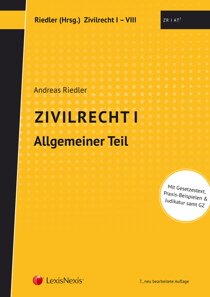 Zivilrecht I - Allgemeiner Teil, 8 Teile