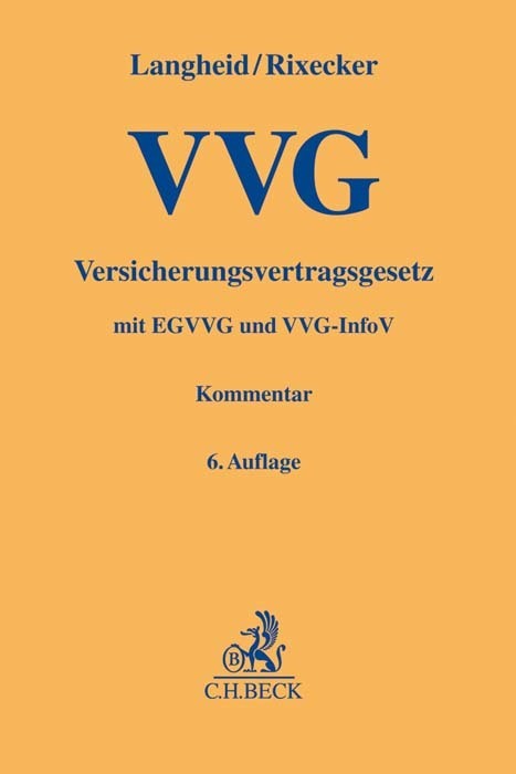 VVG, Versicherungsvertragsgesetz, Kommentar