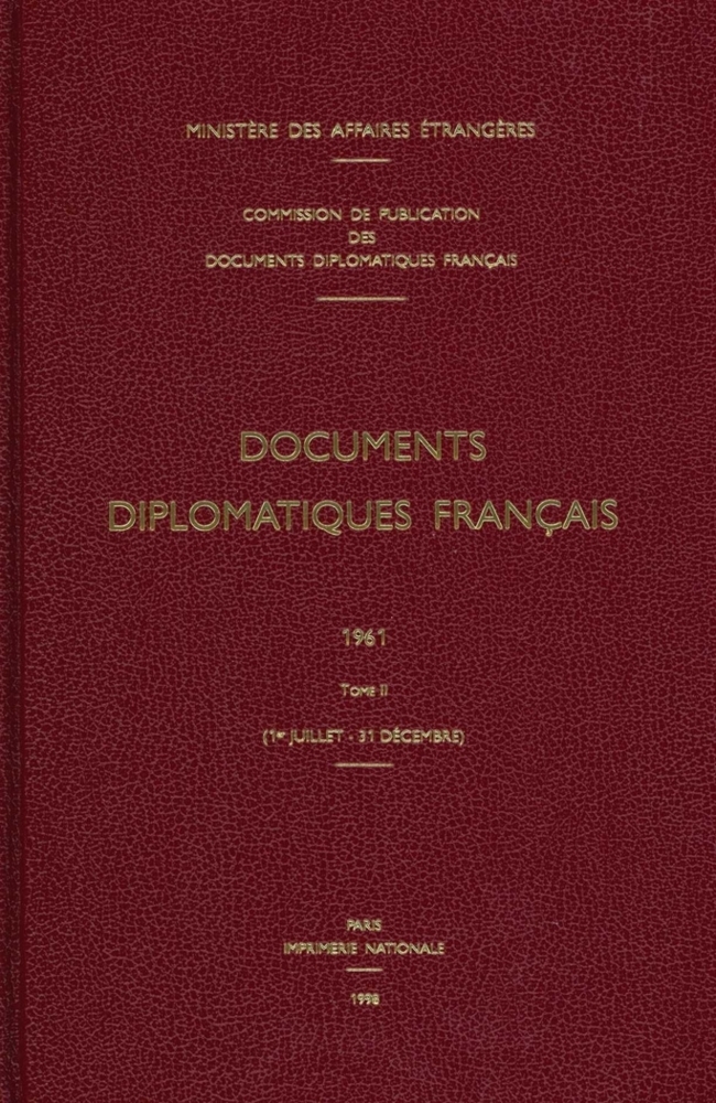 Documents diplomatiques français