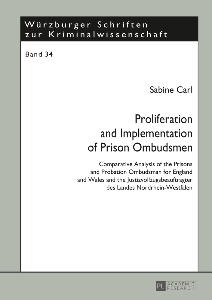 Proliferation and Implementation of Prison Ombudsmen