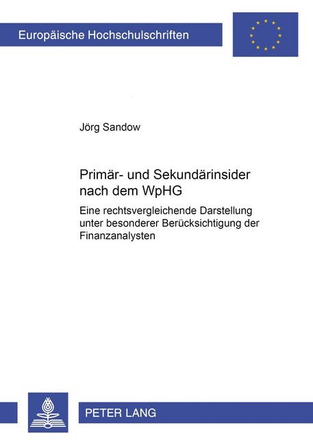 Primär- und Sekundärinsider nach dem WpHG