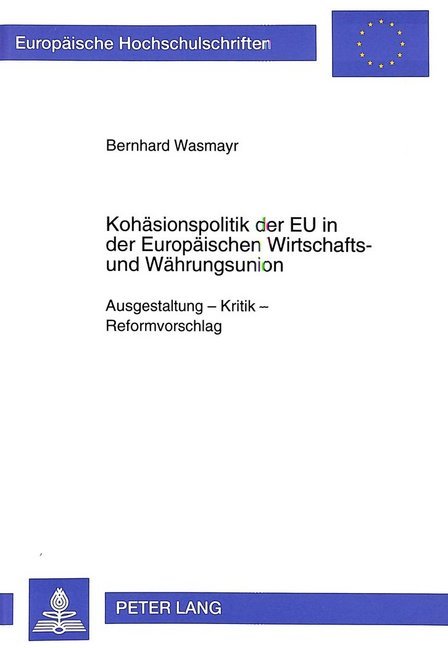 Kohäsionspolitik der EU in der Europäischen Wirtschafts- und Währungsunion