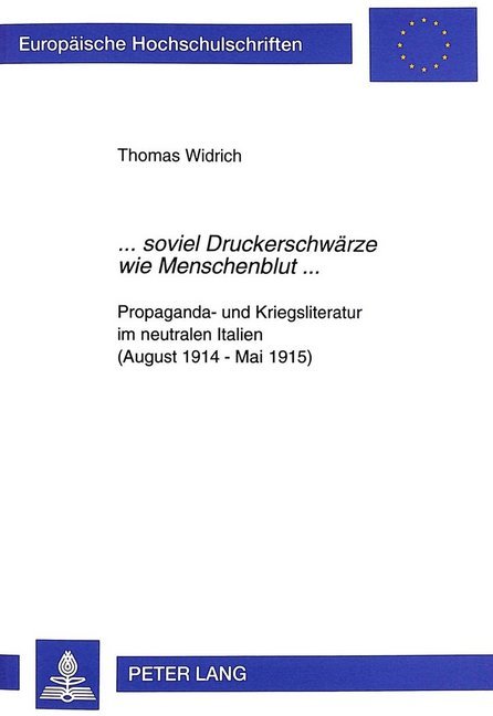..."soviel Druckerschwärze wie Menschenblut"...