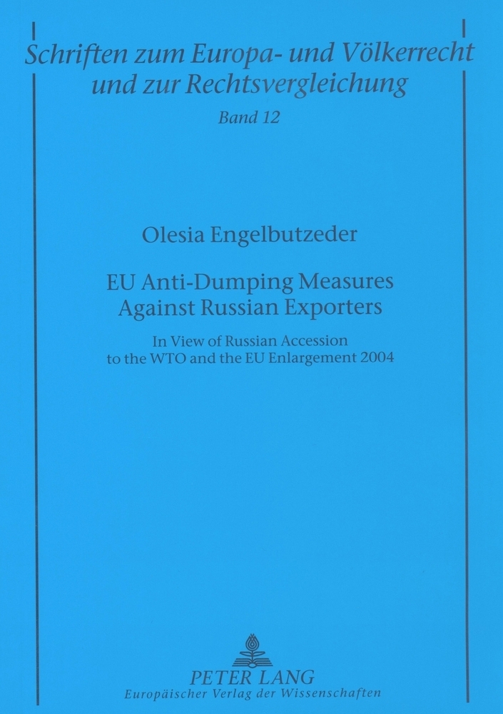 EU Anti-Dumping Measures Against Russian Exporters