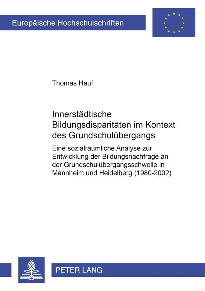 Innerstädtische Bildungsdisparitäten im Kontext des Grundschulübergangs